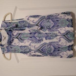 Liz Claiborne Paisley Blouse